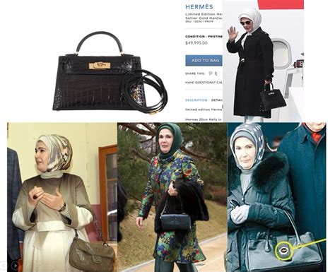 hermes marka çanta emine erdoğan|Turkish first lady’s Hermès handbag in spotlight again after .